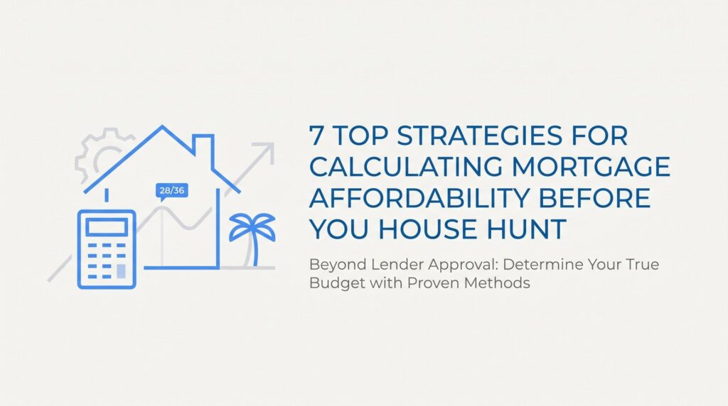 7 Top Strategies for Calculating Mortgage Affordability Before You House Hunt
