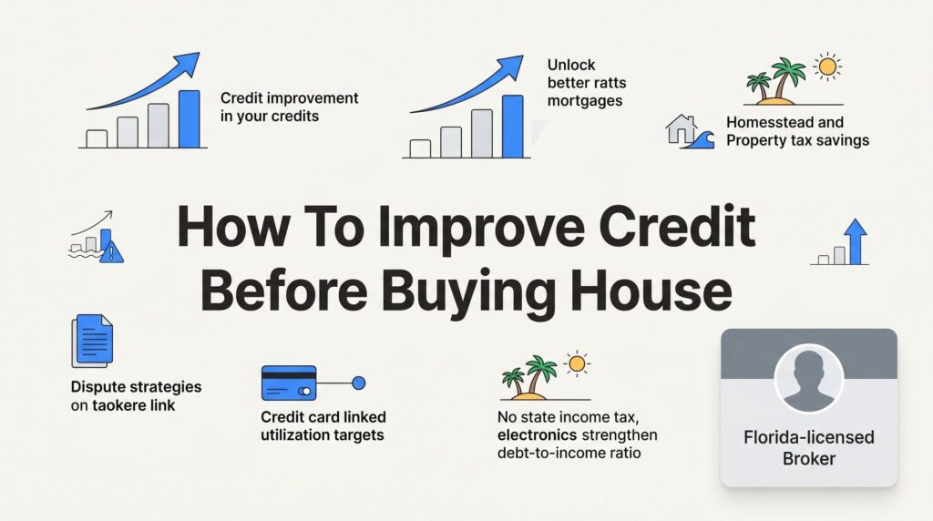 How to Improve Credit Before Buying a House in Florida: A Step-by-Step Guide